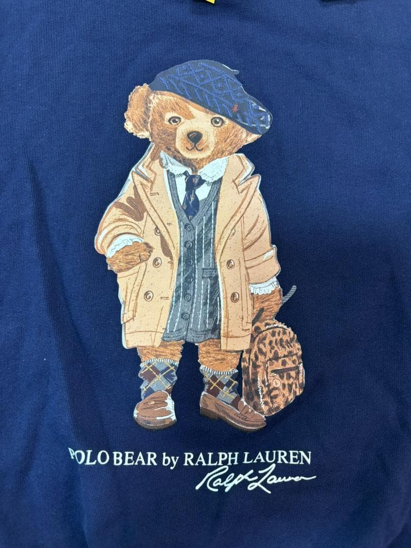 残り僅か2025最新作新品ラルフローレン ポロベア トレーナーガールズL150