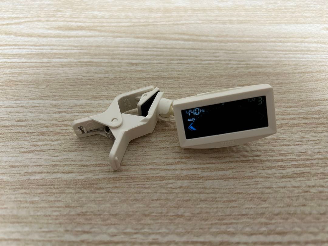 【美品】沖縄三線 人工皮 フィンガーピック・KORG(コルグ)チューナー付き