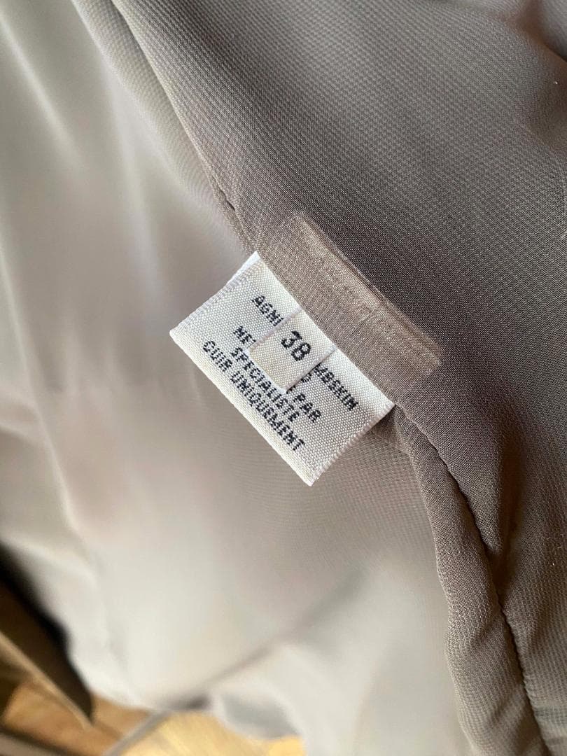 【希少】エルメス マルジェラ期 ラムスキンコート 38 レディース