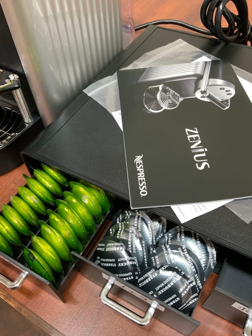 ネスプレッソ ジニアス Nespresso Zenius エスプレッソマシン