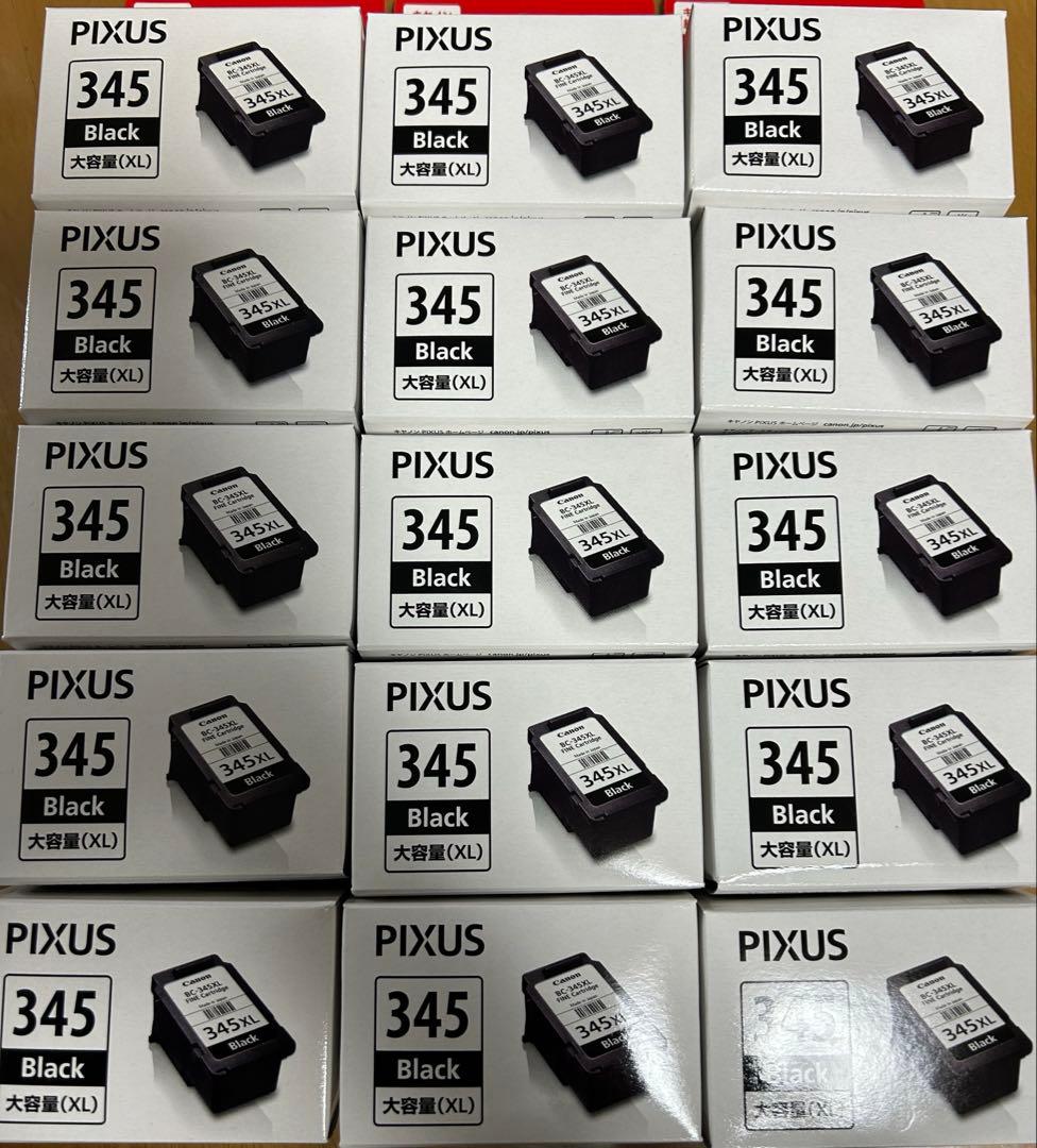 未使用新品　キャノン インク　BC-345XL BC-346XL 15セット