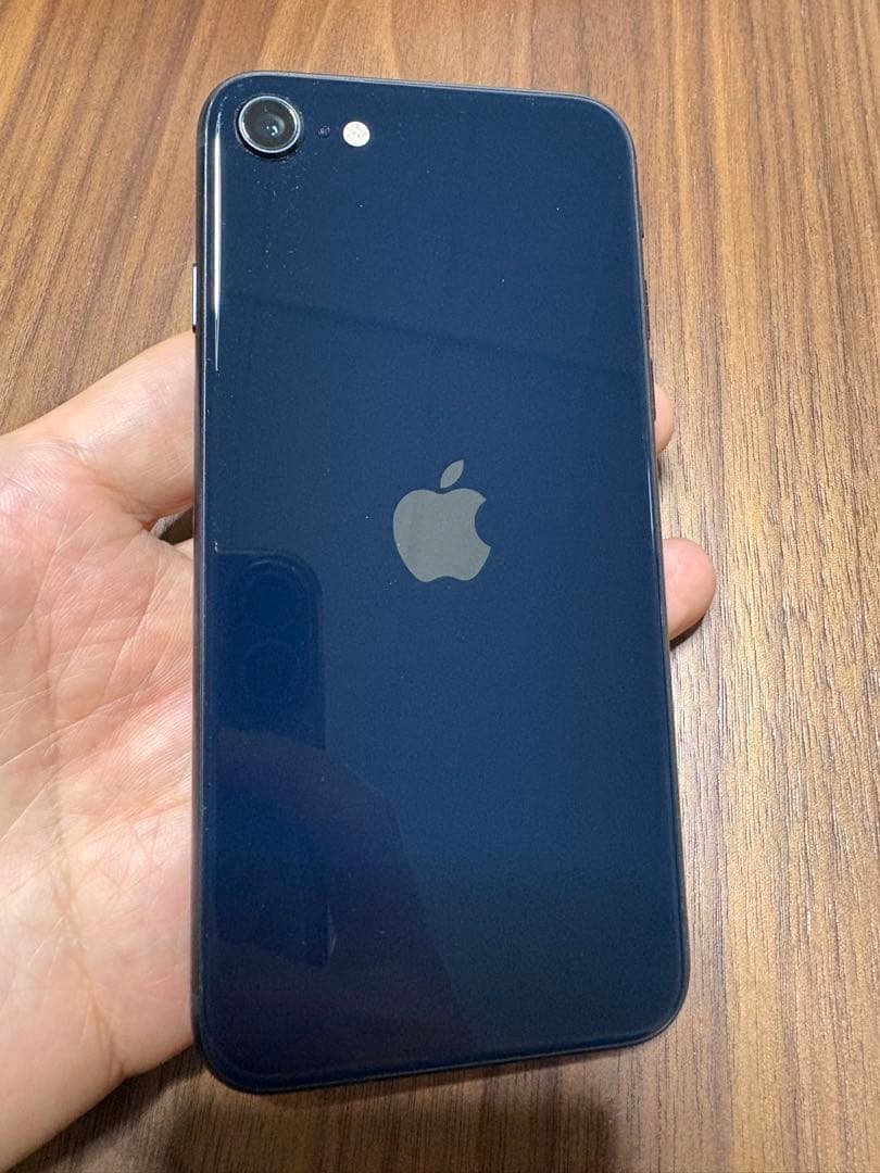 美品◇◆iPhone SE 第3世代　ミッドナイト 64GB 新品バッテリー◆