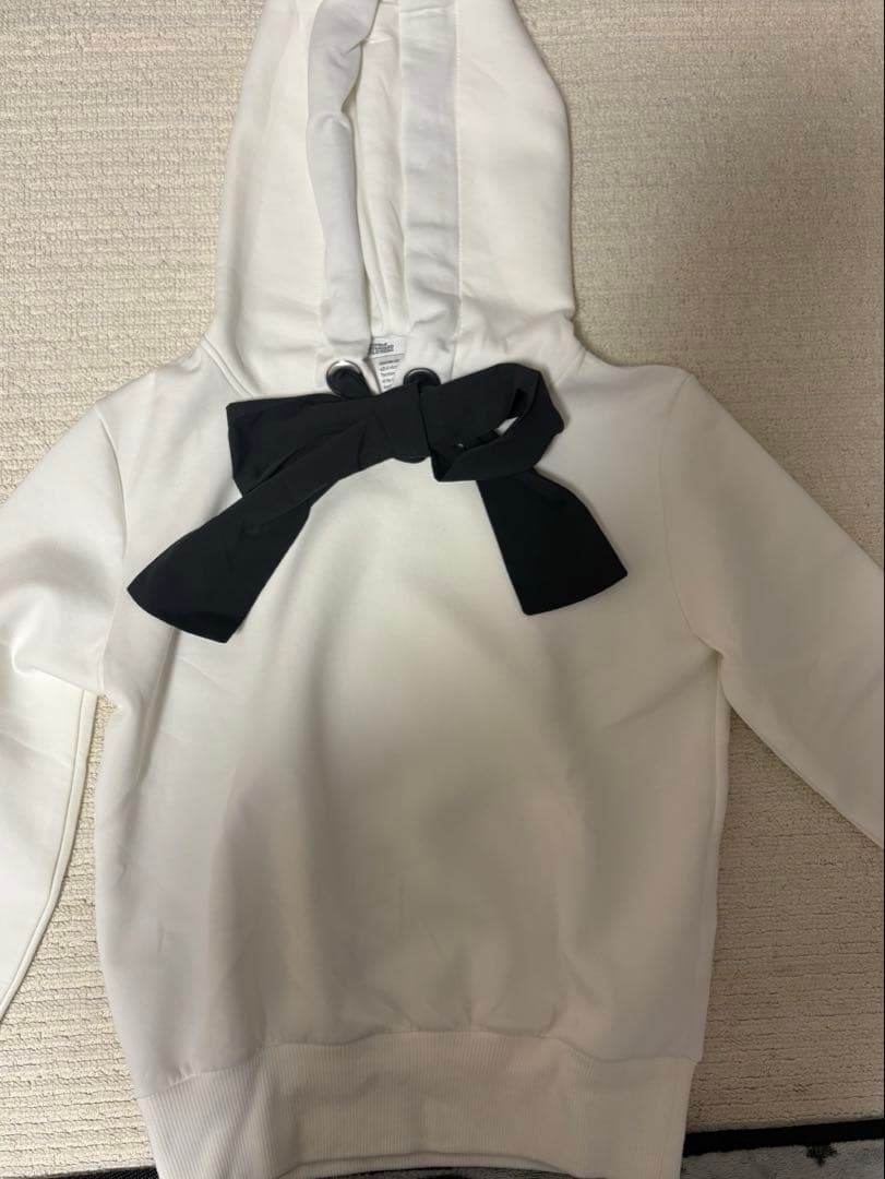 ダブルスタンダードクロージング フロントリボンパーカー ホワイト36