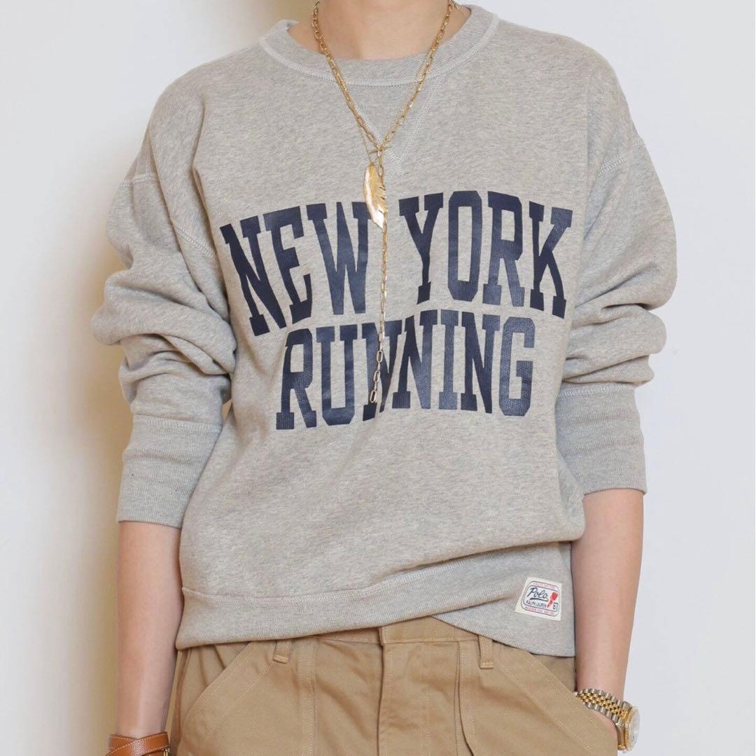 即完新品タグ付！Muse ポロラルフローレン NY RUN CLUB スウェット