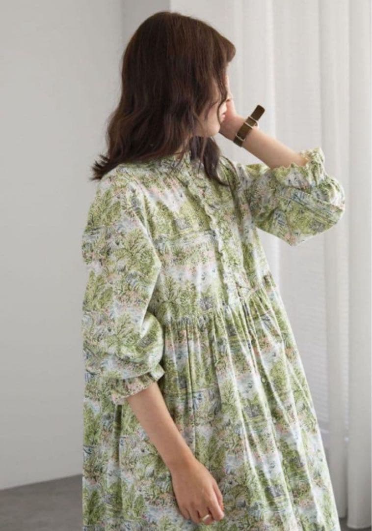 ツハルバイサマンサモスモス　リバティ　Glencot House ワンピース