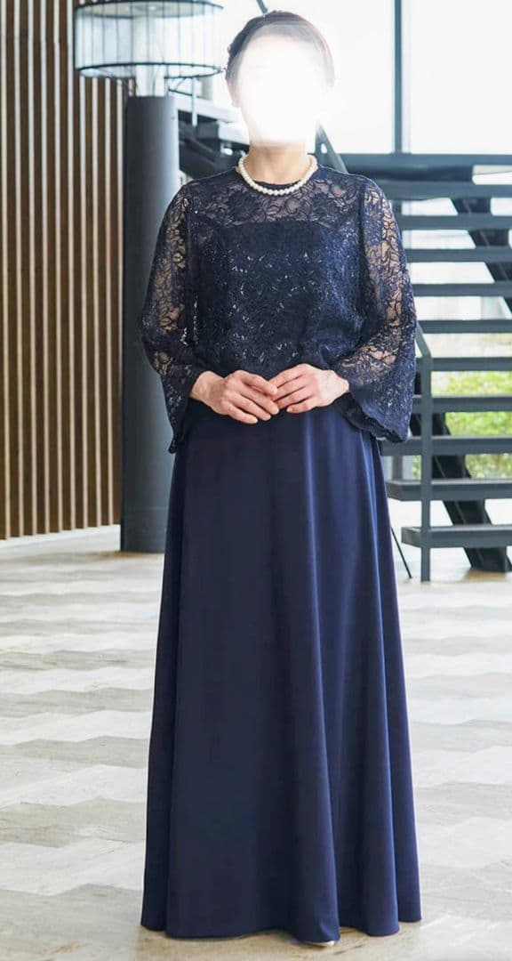 TWEED マザードレス（バック・ヘアアクセサリー付き）