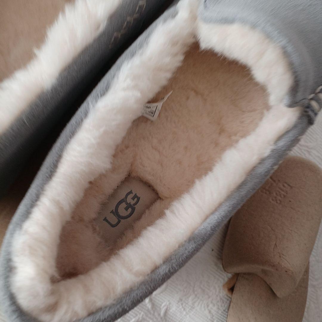 UGG Ansley モカシン グレー 8