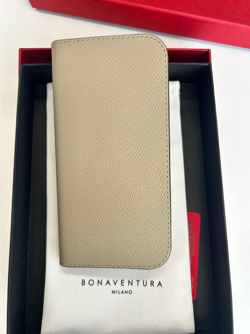 ボナベンチュラ　iPhone17proケース　グレージュ