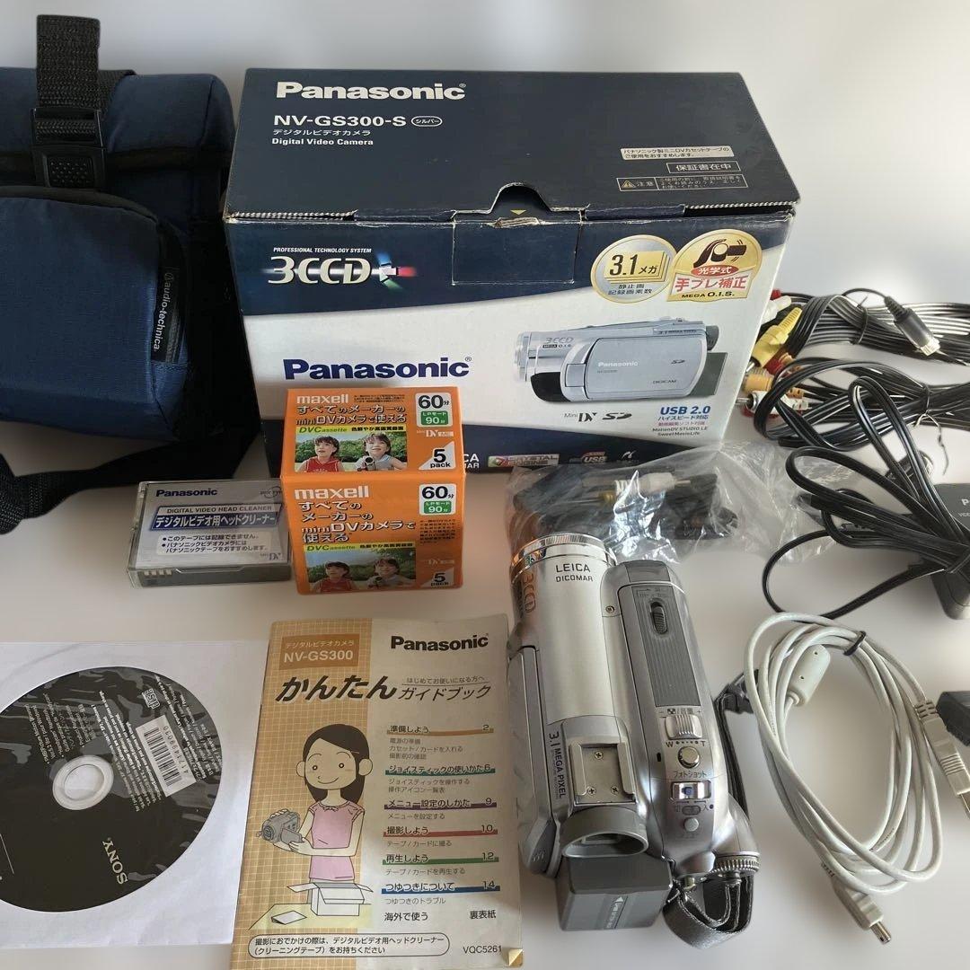 Panasonic デジタルビデオカメラNV-GS300-S