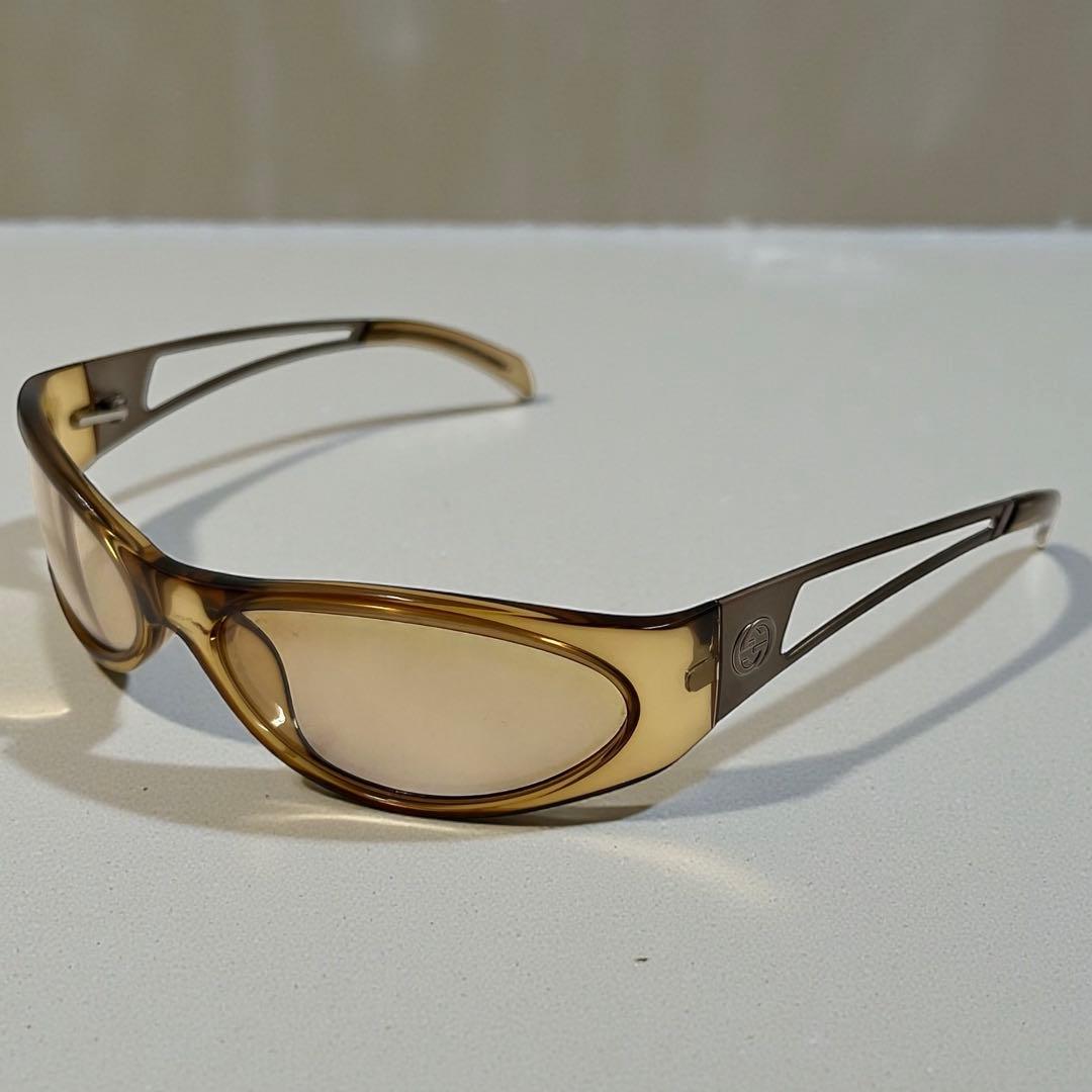 小物 archive 00s y2k GUCCI sunglasses brown