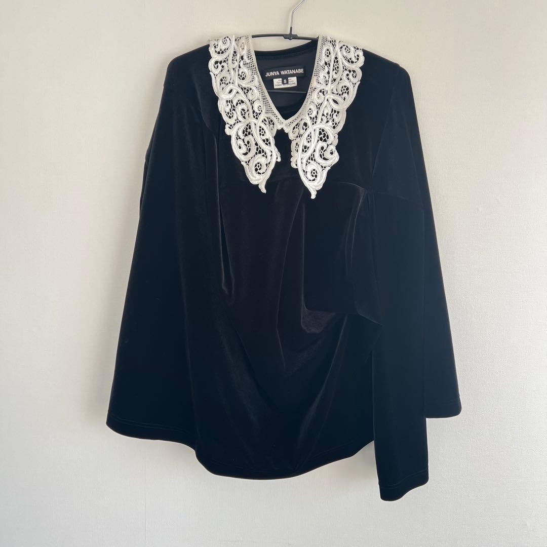 JUNYA WATANABE 25FW ベロア ベルベット ブラウス