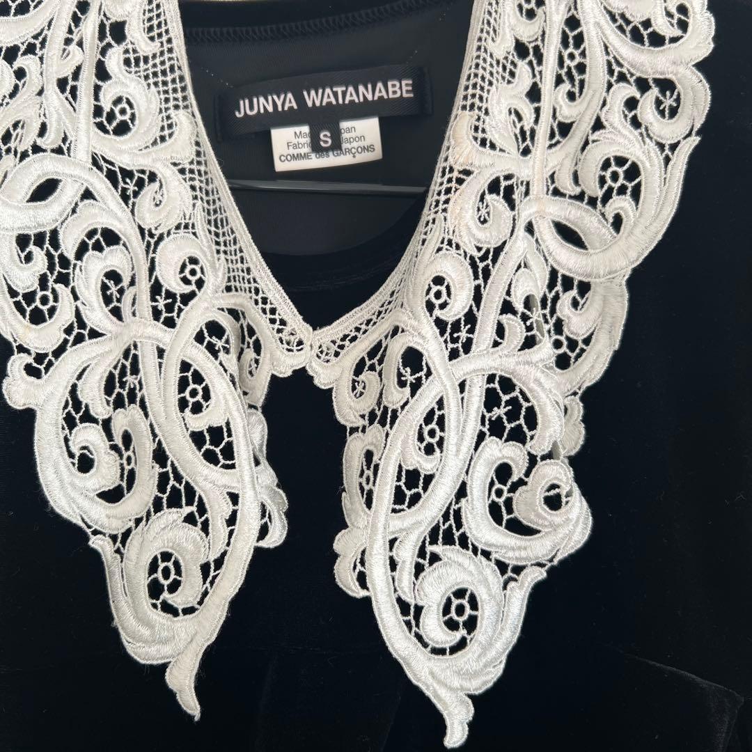 JUNYA WATANABE 25FW ベロア ベルベット ブラウス