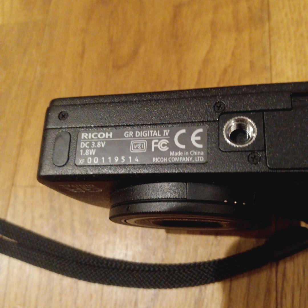 RICOH デジタルカメラ GR DIGITAL IV 175720 ※訳あり
