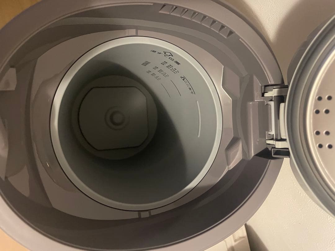 【未使用】象印スチーム式加湿器グレー　EE-DE50-HA 2024年製