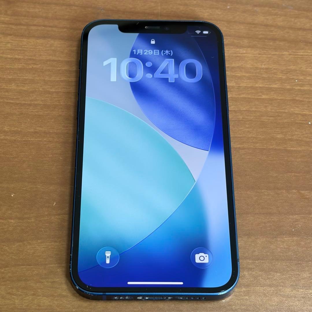 P*o様 【動作確認済み】Apple iPhone 12 ブルー 本体 箱無し