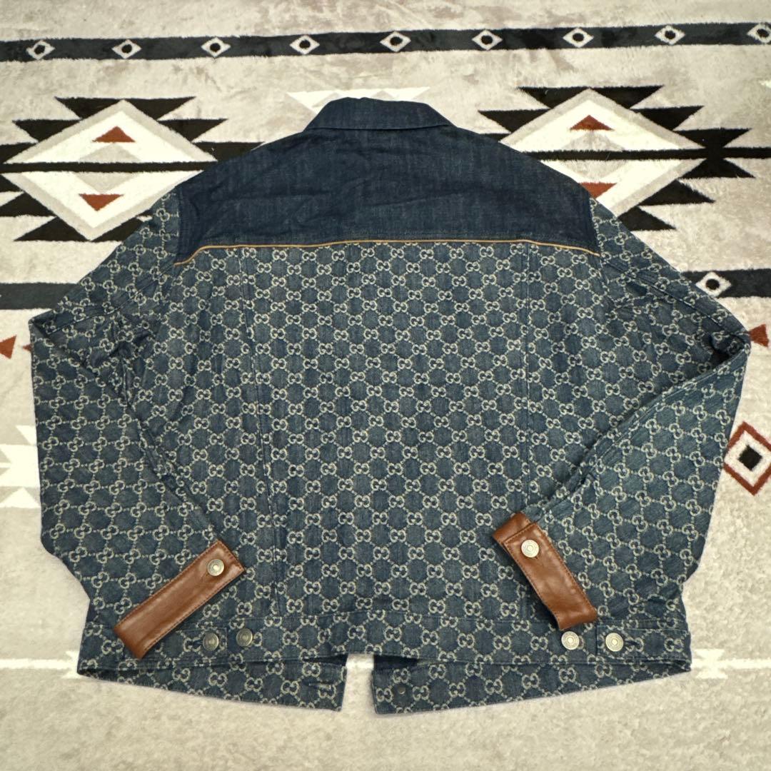 Y*♡様 ★GUCCI（グッチ）★ウォッシュドオーガニックデニム ジャケット★s