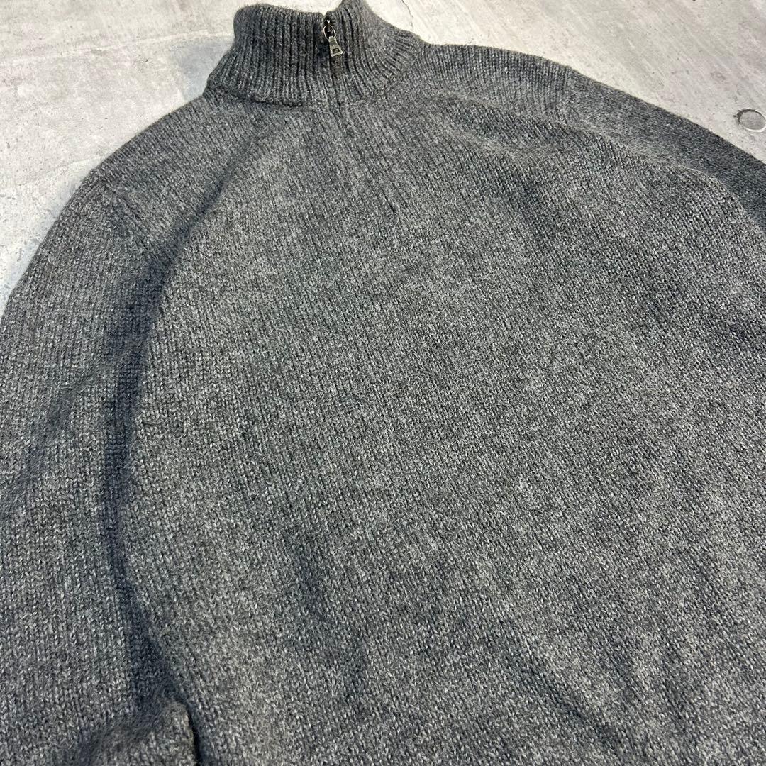 トップス 10aw archive Prada Alpaca Half Zip Knit