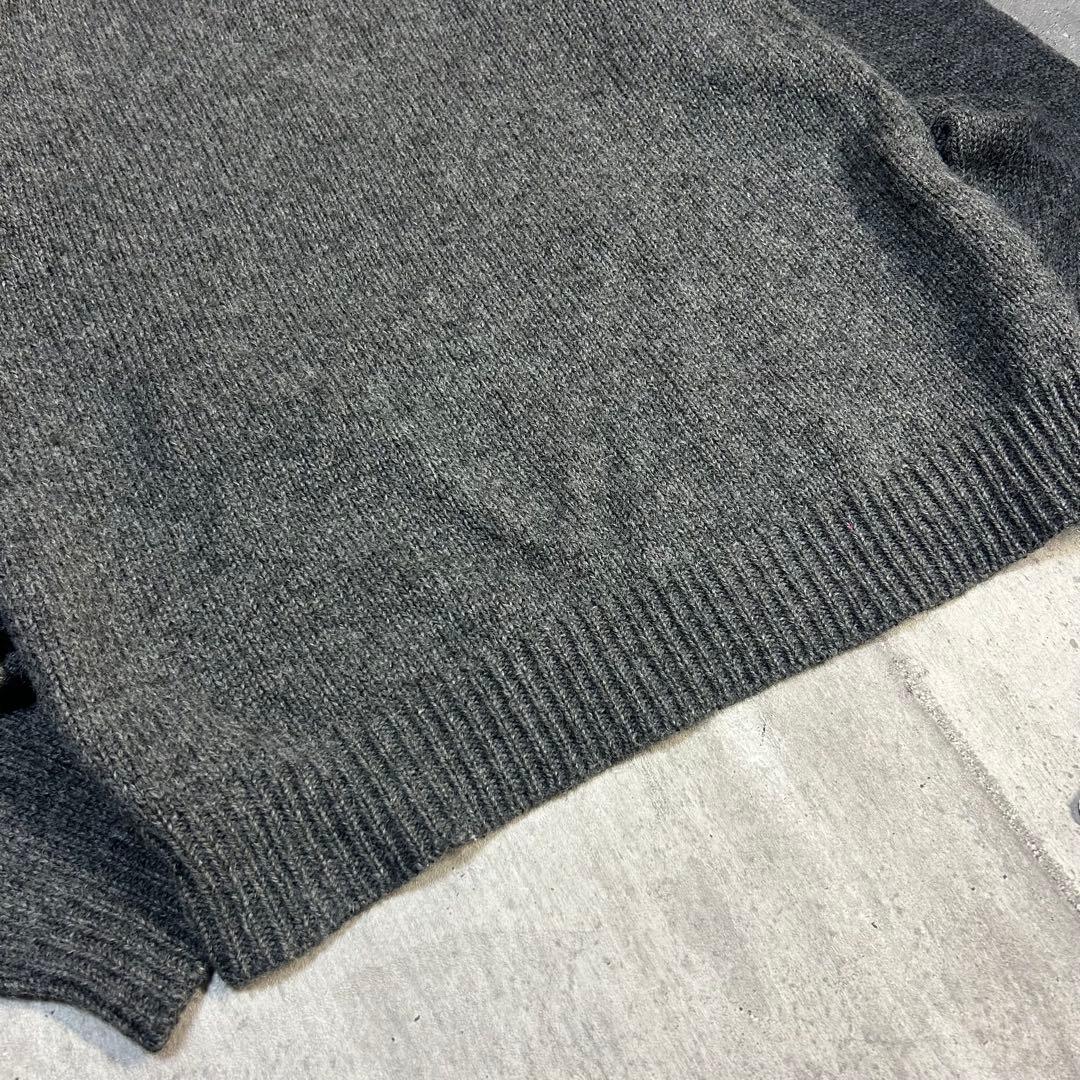 トップス 10aw archive Prada Alpaca Half Zip Knit