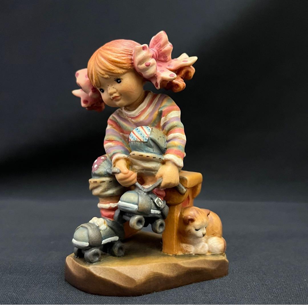 メ*ん様 【限定品】ANRI アンリ人形 Sarah Kay「少女と仔猫」サラ・