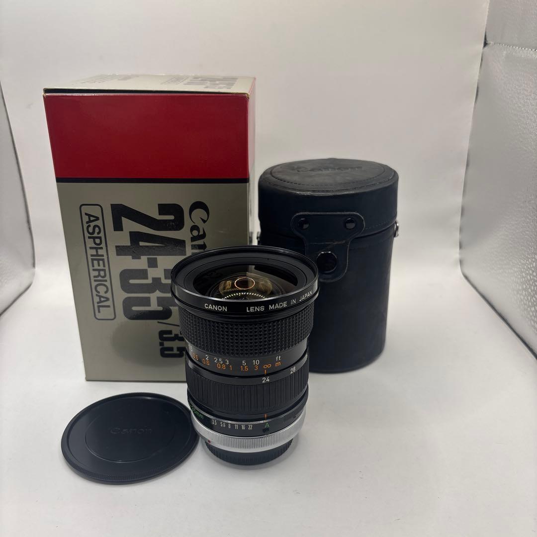 その他 Canon FD 24-35mm F3.5 s.s.c. ASPHERICAL