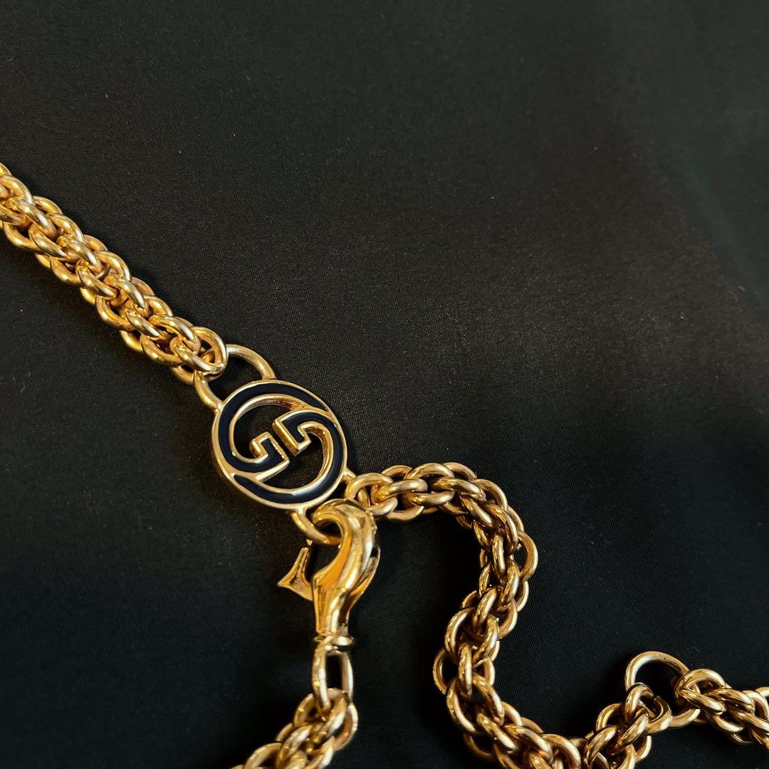 激レア✨GUCCI チェーンベルト GG ゴールド ヴィンテージ