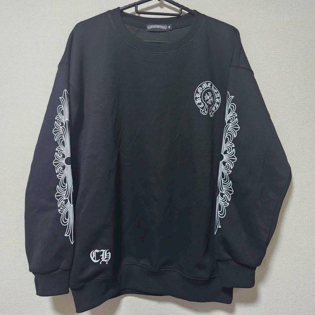 Chrome Hearts ブラック スウェットシャツ