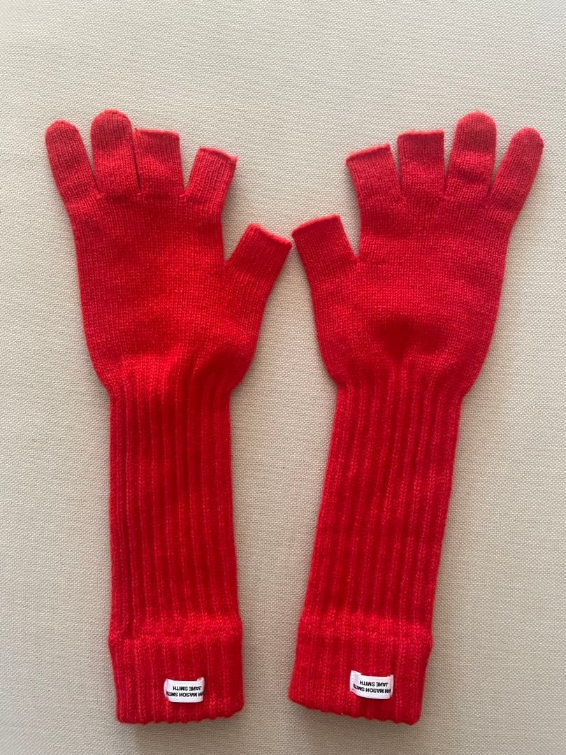 JANE SMITH JOHN MASON SMITH グローブ手袋 赤