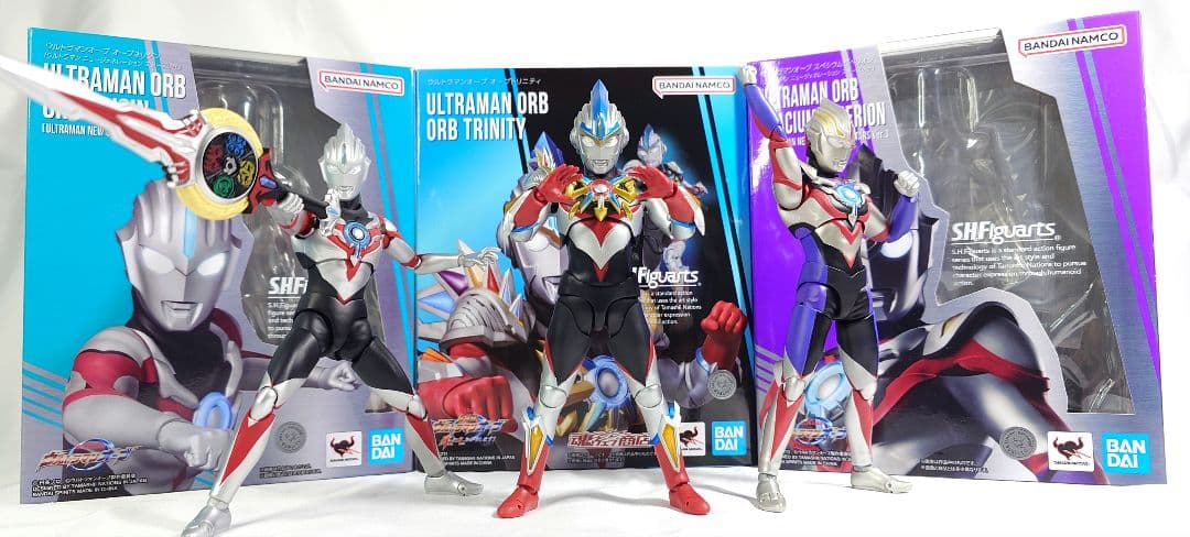 S.H.Figuarts ウルトラマンオーブ3体セット