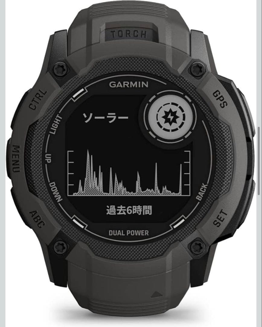 GARMIN INSTINCT 2X DUAL POWER ブラック