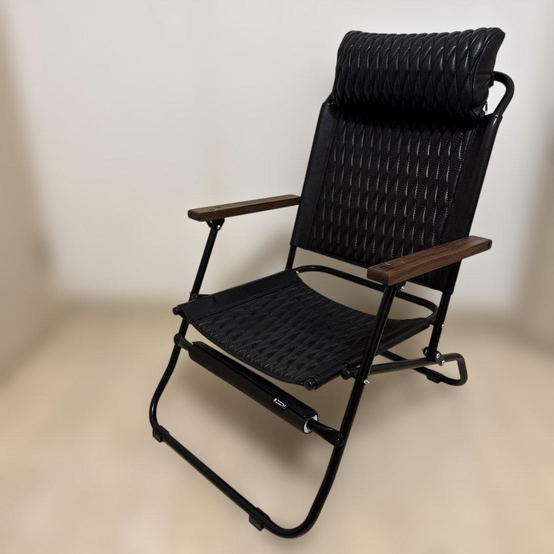 バリスティクス×バックドロップレザーコラボ　ロアーチェア