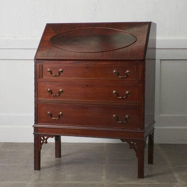 88606★ライティングビューロー 収納家具 キャビネット デスク 書斎 机