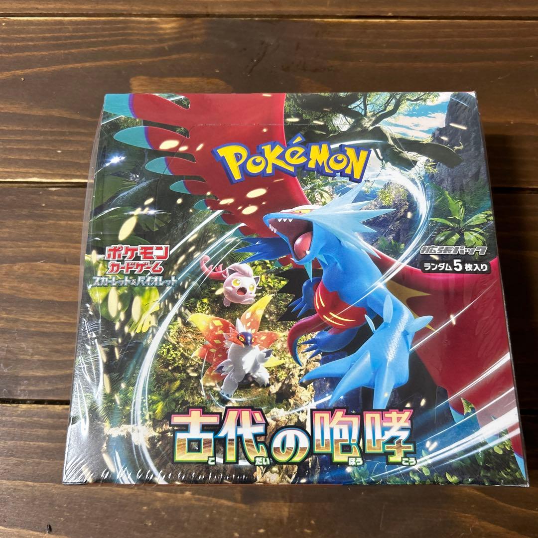 ポケモンカード　古代の咆哮box シュリンク付き