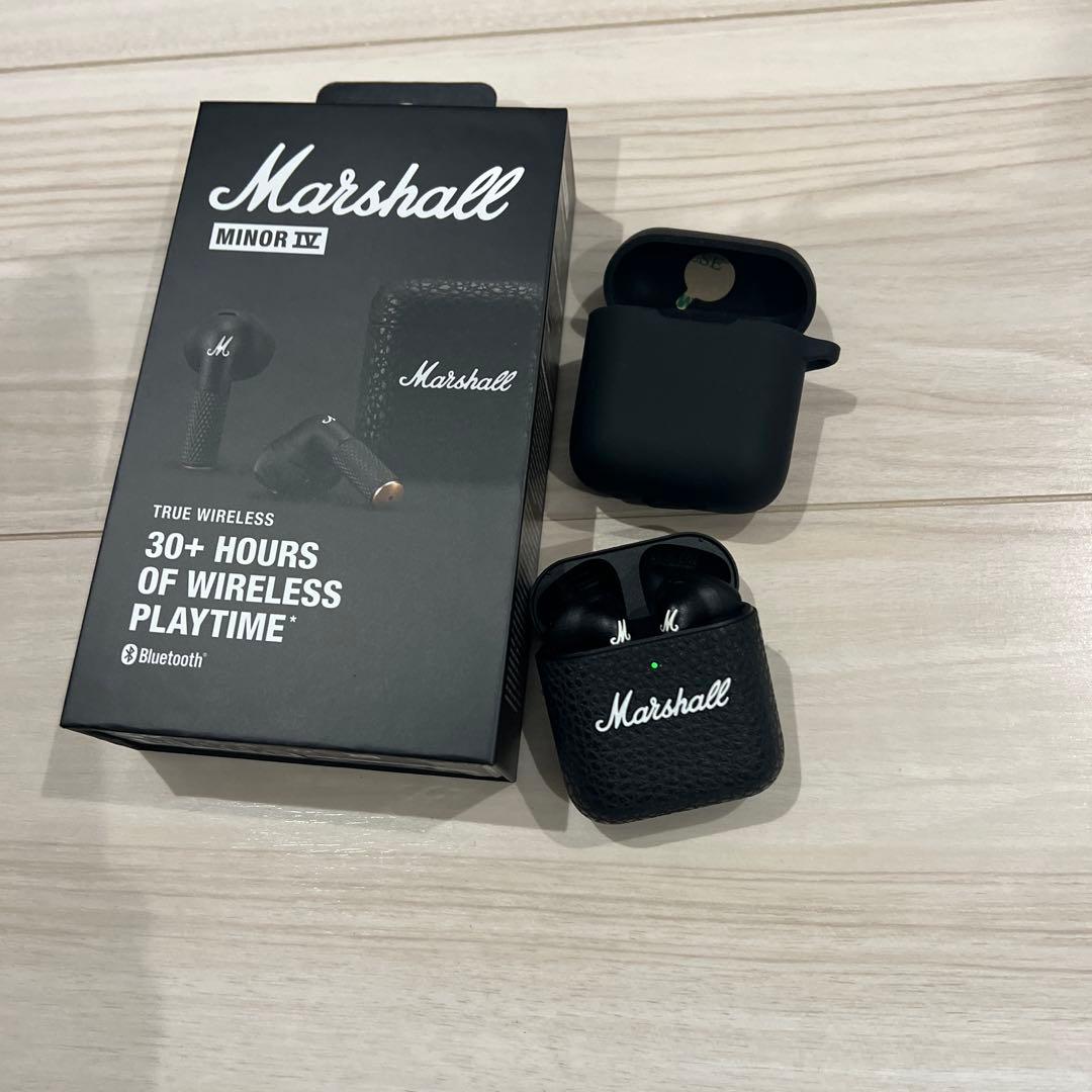 u*a様 マーシャル MinorIV Black シリコンケース付き