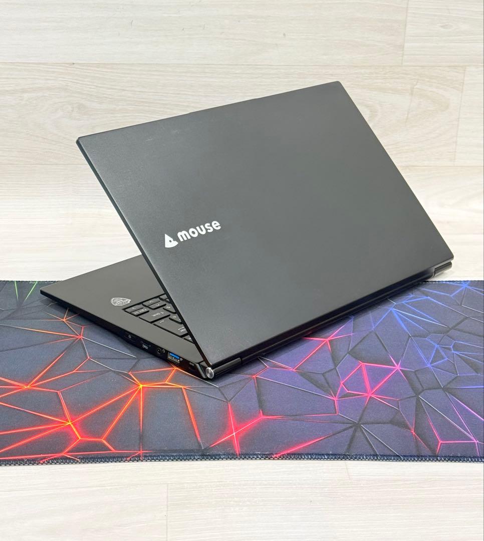 11世代Corei7/mousePro ノートPC/16GB/512GBフルHD