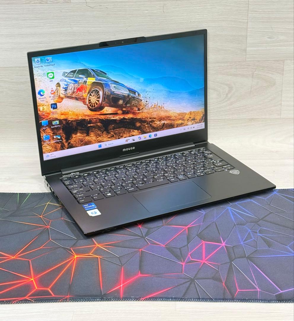 11世代Corei7/mousePro ノートPC/16GB/512GBフルHD