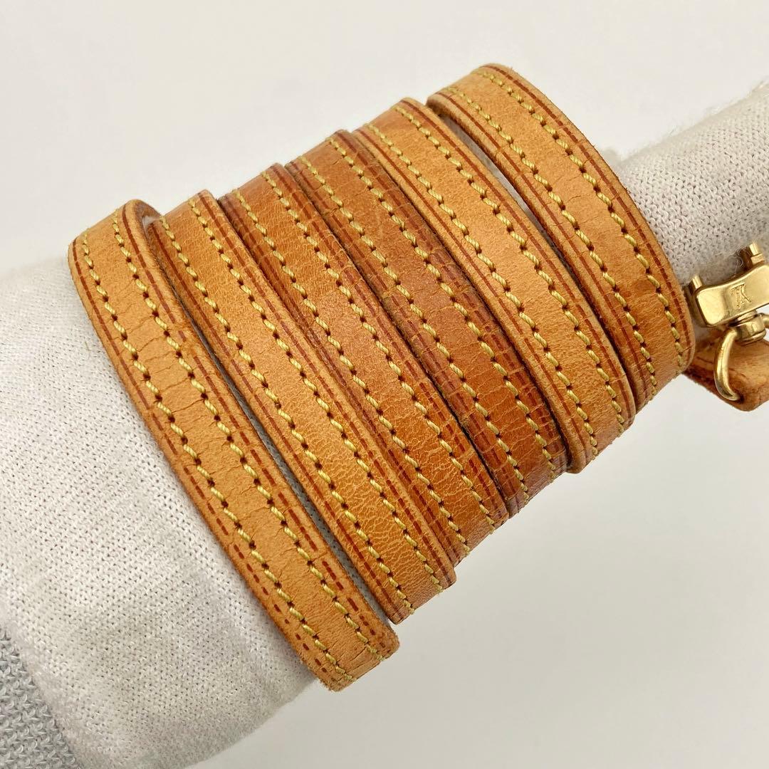 ルイヴィトン ショルダーストラップ ベルト 肩紐 レザー ヌメ革 バッグ