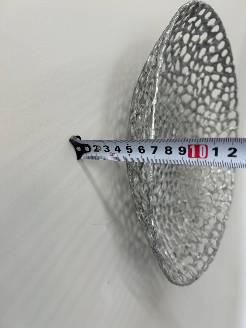 渡辺遼　アルミニウム　皿　壁掛け