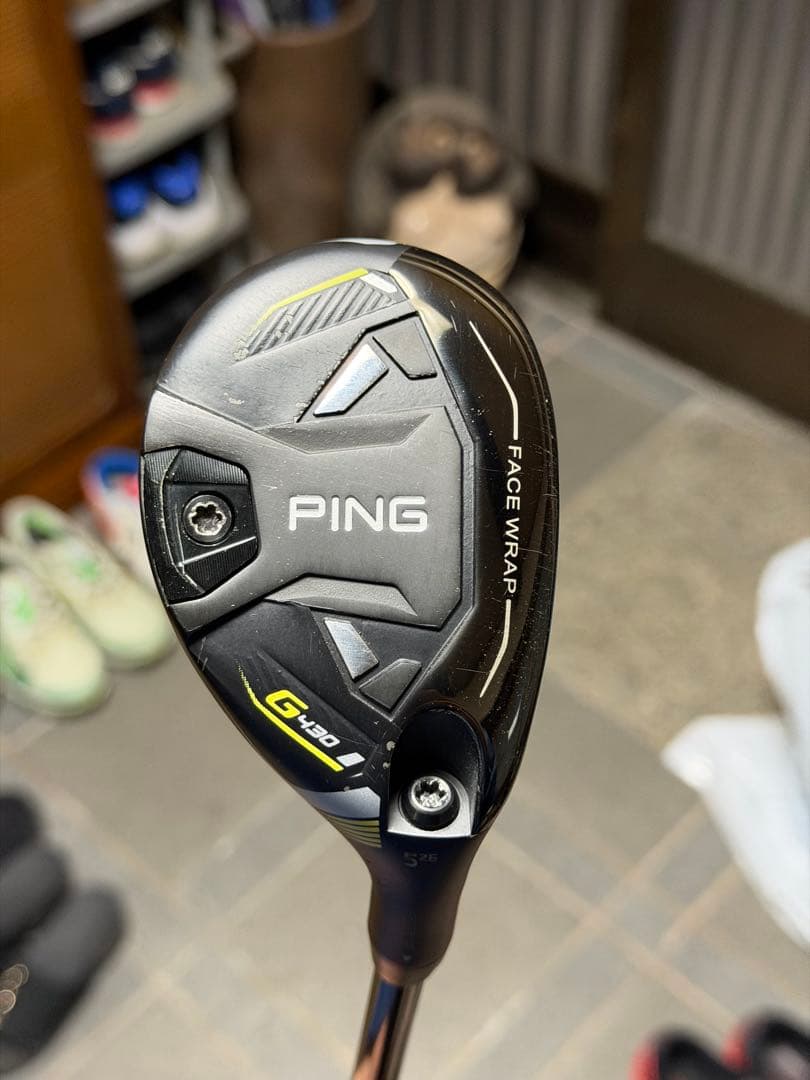 PING G430 ハイブリッド 5U　26°　ヘッド単品　ヘッドカバー付き