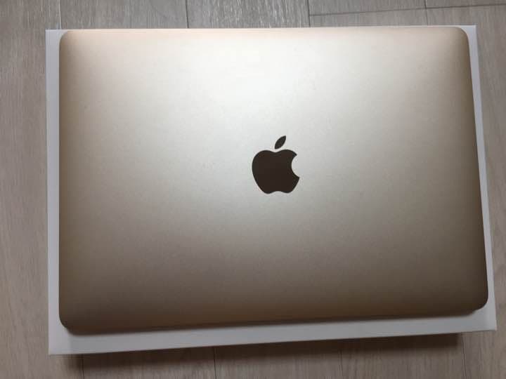 Apple MacBook 12インチ 256GB ゴールド MK4M2J/A