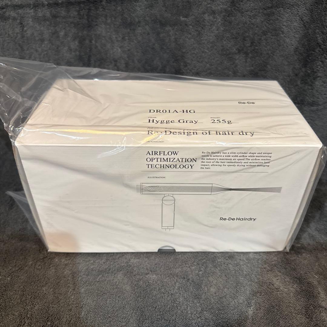 【新品未使用】Re:De Hairdry ヘアドライヤー