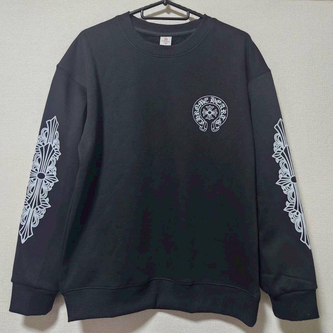 Chrome Hearts ブラック トレーナー
