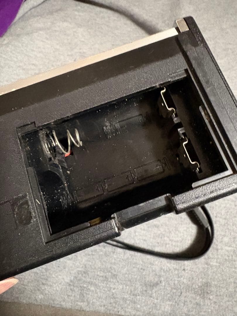 SONY ラジオ　ICF-5800 電池　付属品なし　ジャンク品　昭和レトロ