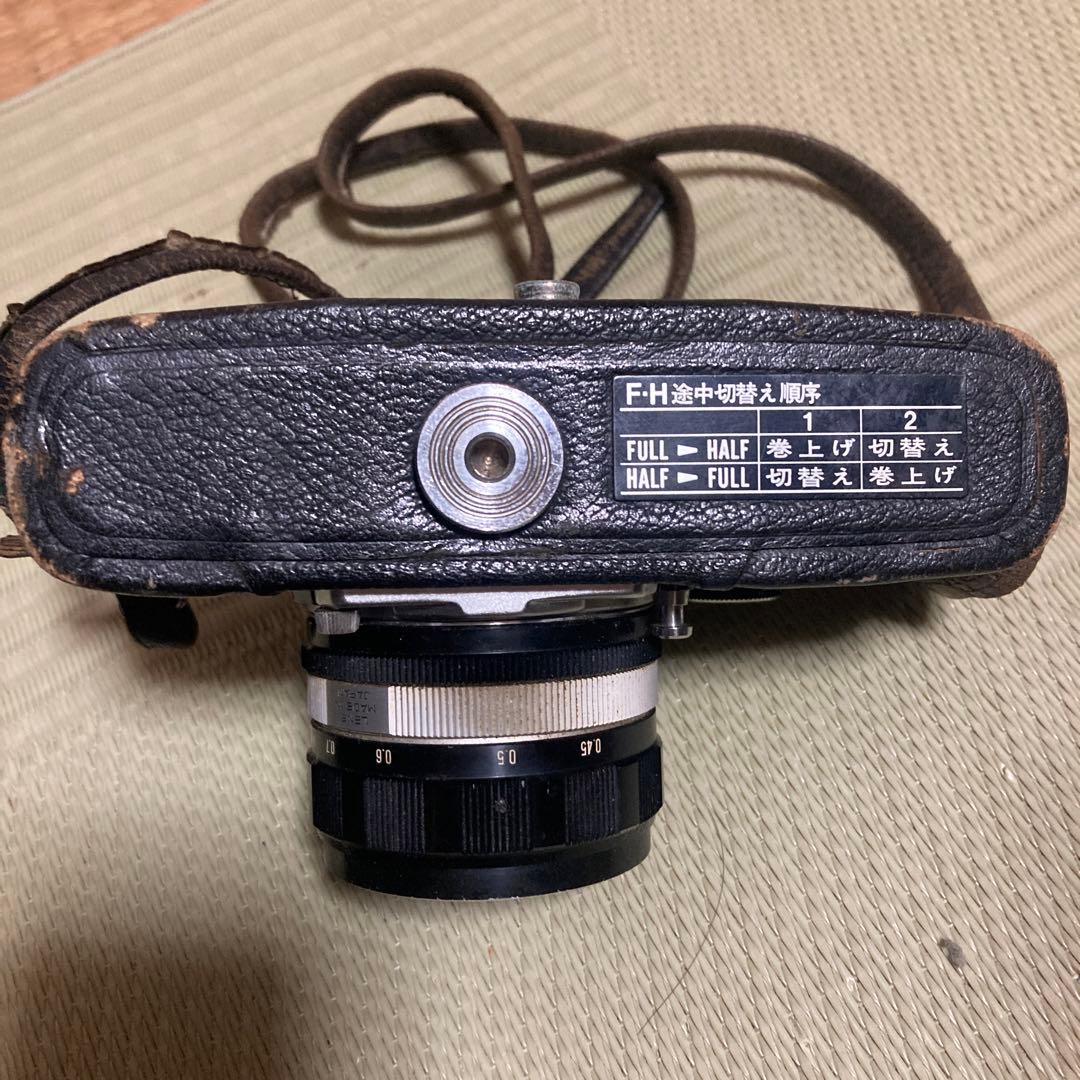 フィルムカメラ レザーケース付き