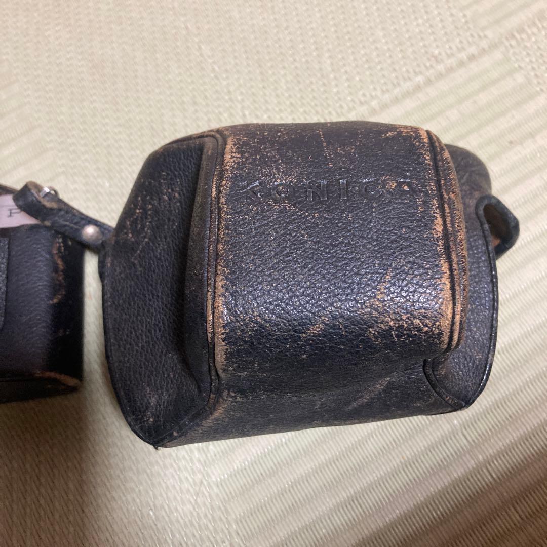 フィルムカメラ レザーケース付き