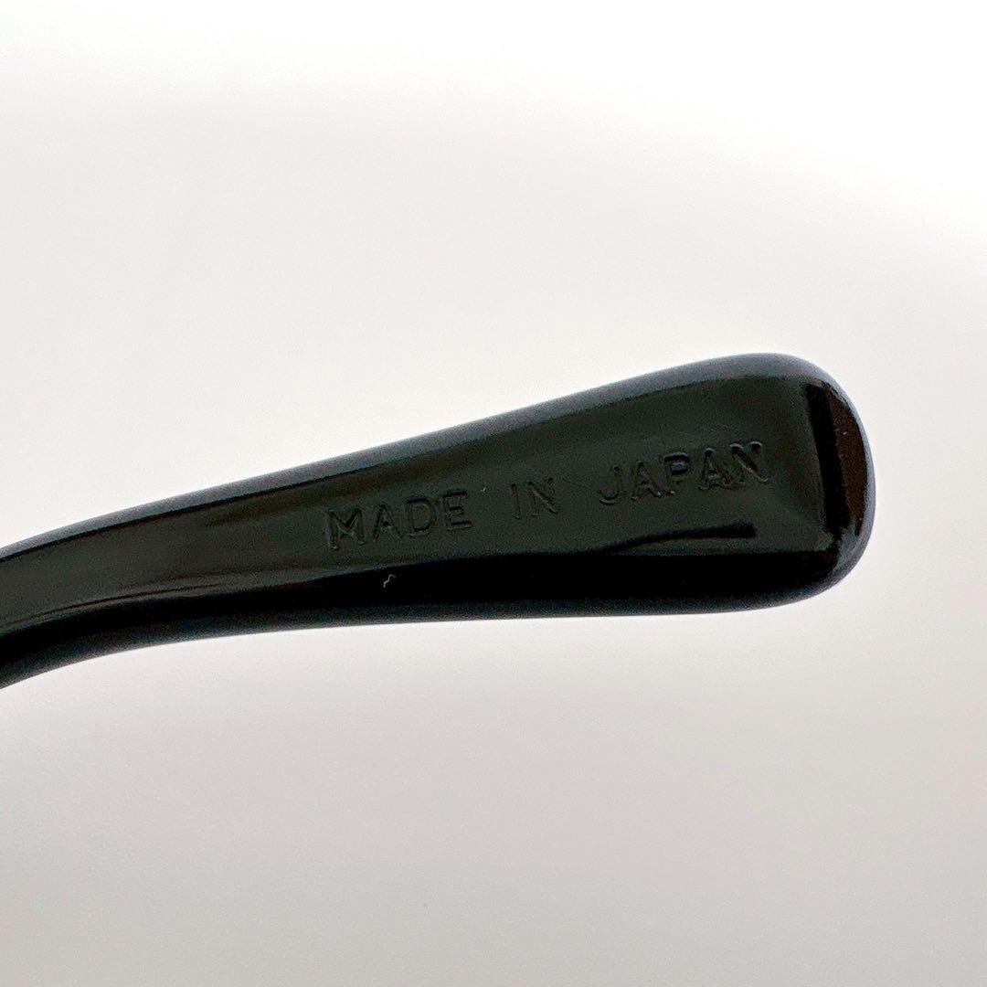 白山眼鏡店 WEEPS LARGE サングラス メガネ グレー×ブラック 日本製