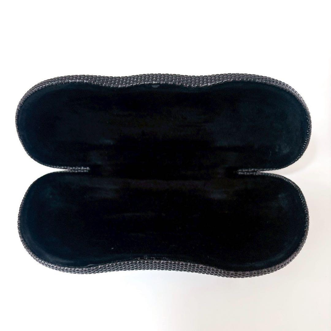 白山眼鏡店 WEEPS LARGE サングラス メガネ グレー×ブラック 日本製