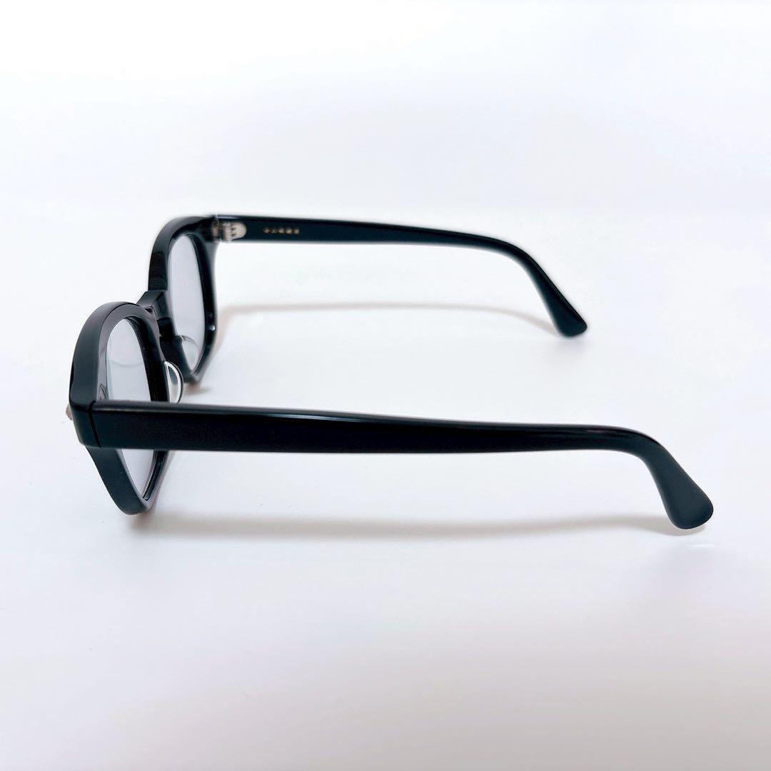 白山眼鏡店 WEEPS LARGE サングラス メガネ グレー×ブラック 日本製