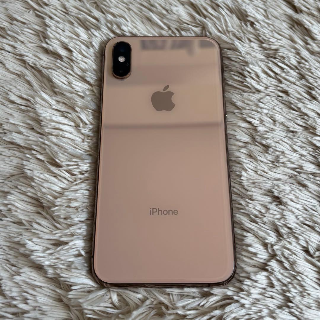シ*ラ様 【美品】Apple iPhone XS 本体 ゴールド 512GB