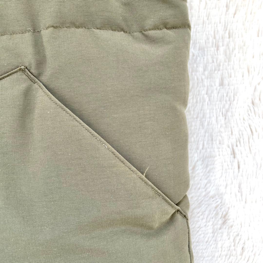 SUGAR CANE シュガーケーン　ダウンベスト　M オリーブ　キャメル