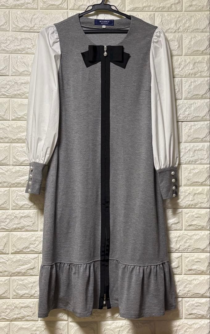 エムズグレーシー♡チャームジップ付き　ワンピース　38